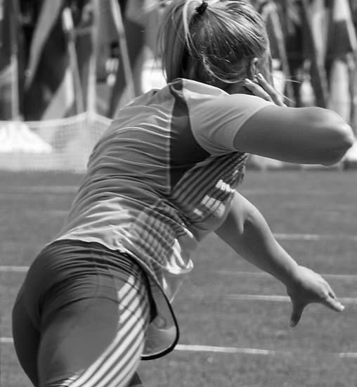 Rising track and field stars and local track and field heroes
